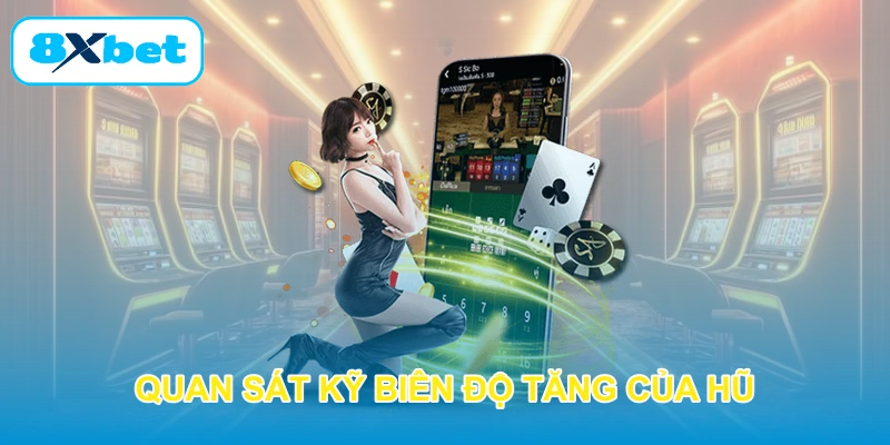 Quan sát kỹ biên độ tăng của hũ